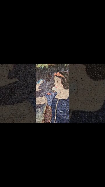 This Snow White #puzzle is so beautiful! #shorts #jigsawpuzzles #puzzles