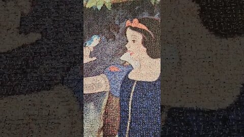 This Snow White #puzzle is so beautiful! #shorts #jigsawpuzzles #puzzles