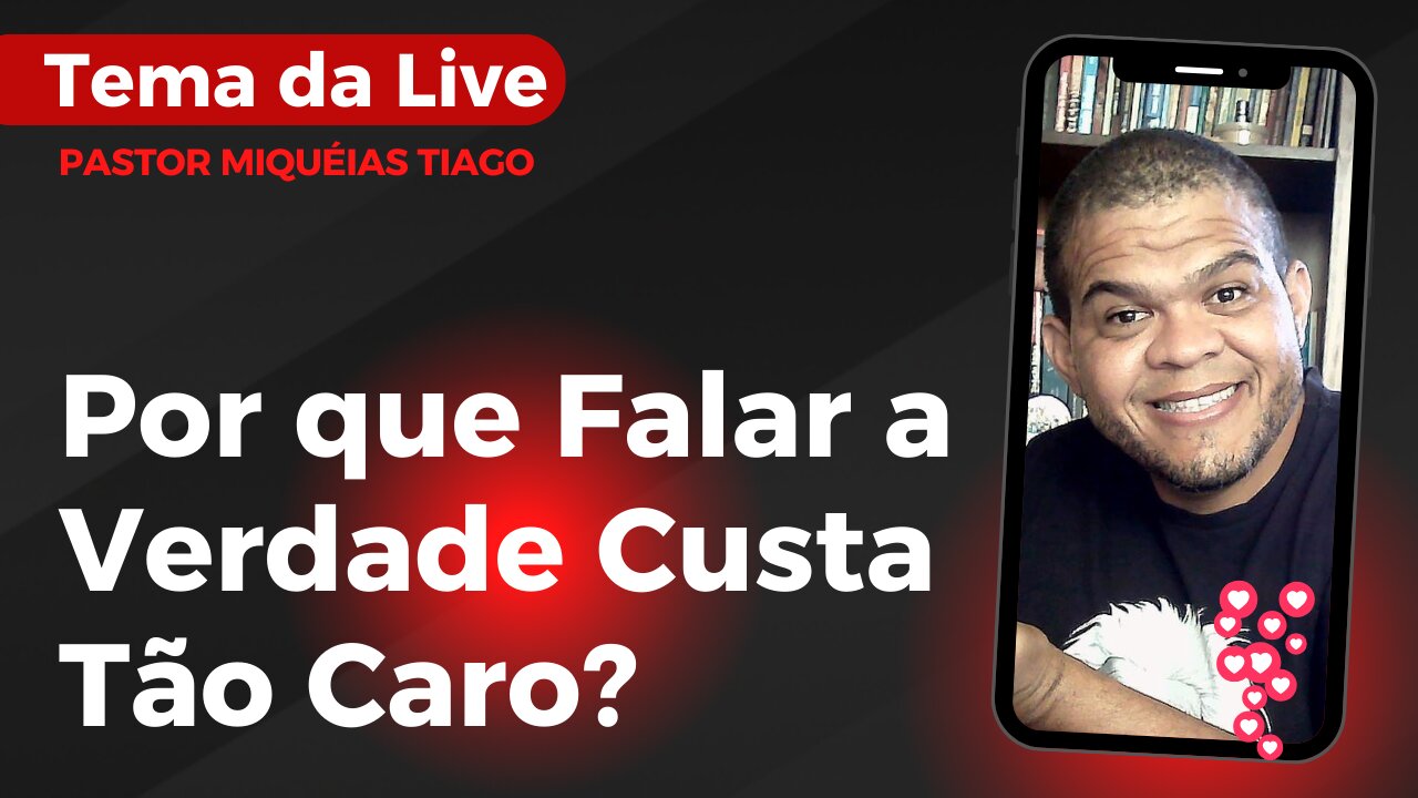 🔴Live da Benção - A Verdade Custa Caro - Pr Miquéias Tiago