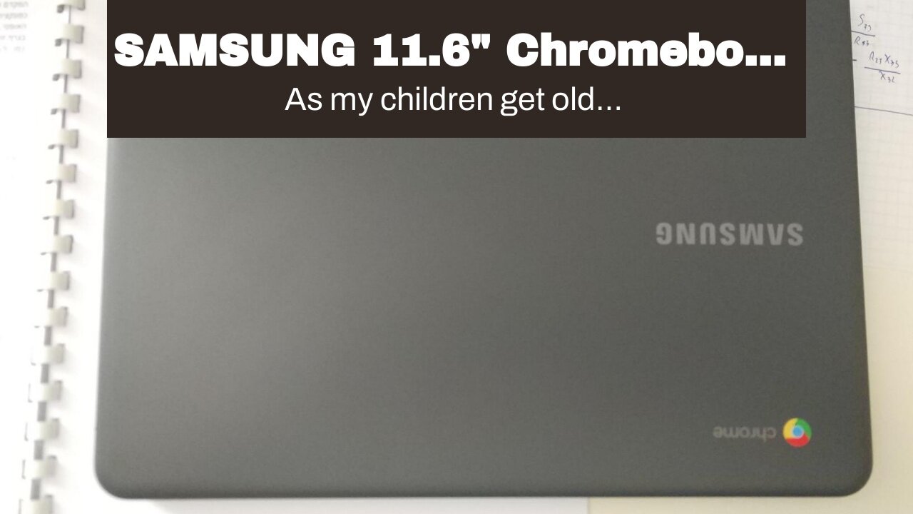SAMSUNG 11.6" Chromebook with Intel N3060 up to 2.48GHz, 4GB Memory, 16GB eMMC Flash Memory, Bl...
