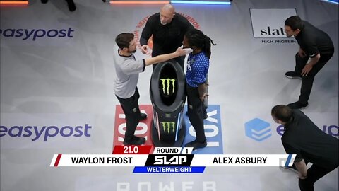 POWER SLAP- WAYLON FROST VS ALEX ASBURY