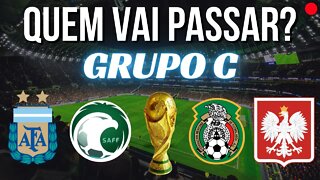 🚨QUEM VAI PASSAR NO GRUPO C?🚨 🌎[COPA DO MUNDO]🌎