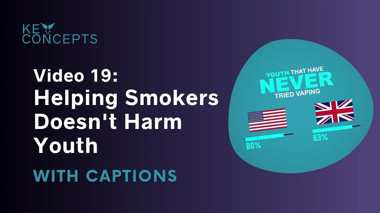 VAEP Key Concepts video 19: Helping smokers doesn't harm youth - HCSubs