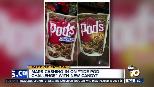 Mars out with a new "Pod" candy?