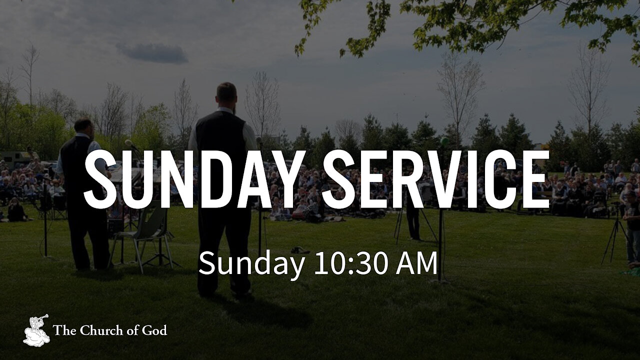 LIVE – Sunday Service of the Church of God – Aylmer, ON