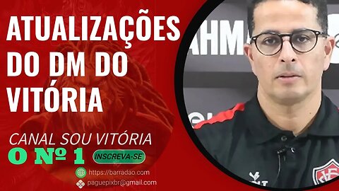 Confira as últimas atualizações do DM do Vitória #criciumaxvitoria