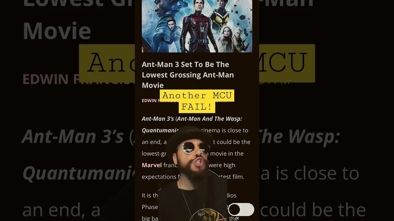 Another Disney Marvel FAIL! Box Office Results Show Ant-Man and The Wasp Quantumania Lost Money