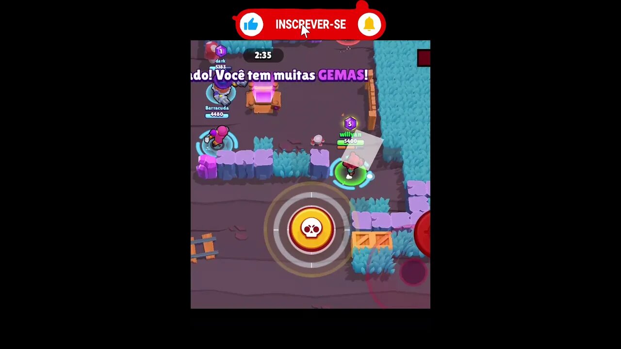 BRAWLER FRANK COM INTERNT DISCADA KKKK - BRAWL STARS #163 #SHORTS