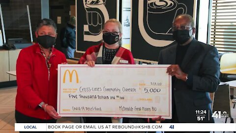 KC McDonald's locations help Cross-Lines Community Outreach