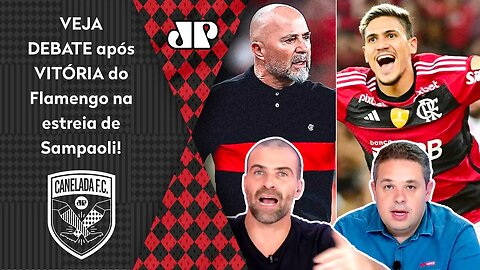 "Cara, depois dessa ESTREIA, SERÁ que o Sampaoli no Flamengo vai..." DEBATE após 2 a 0 no Ñublense!