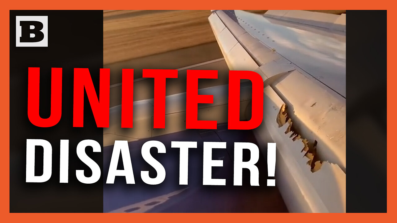 United Airlines Disaster! Plane Makes Emergency Landing After Losing Part of Wing