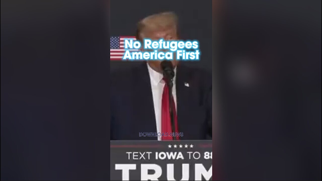 Trump: We Aren't Bringing Any Illegals From The Middle East To The United States - 10/16/23