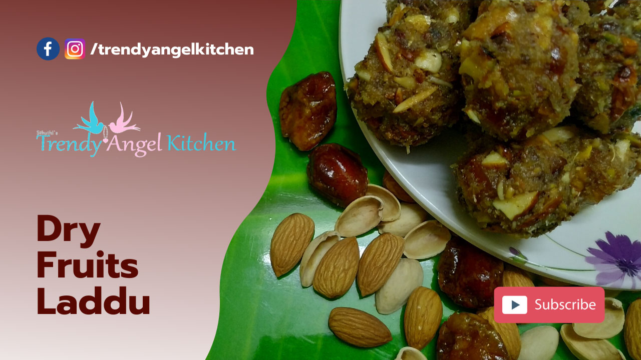 Dry Fruits Ka Laddu | TrendyAngel Kitchen | Sweet Recipe