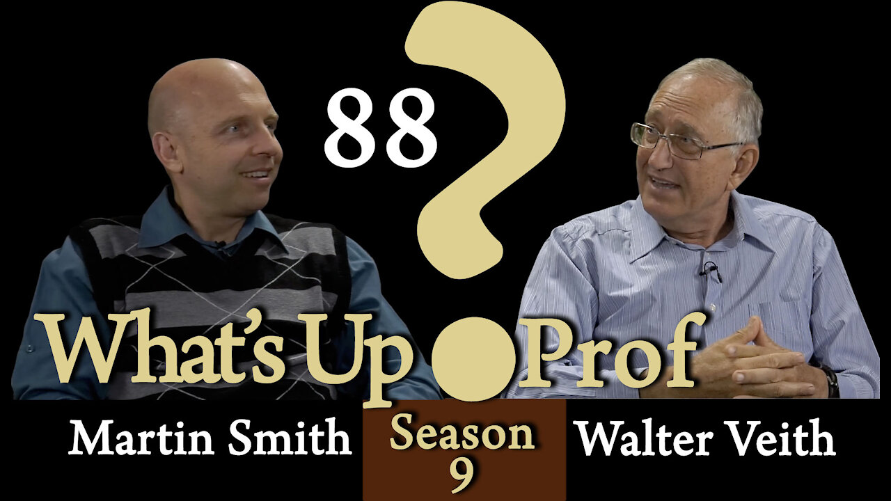 Walter Veith & Martin Smith - A Desire For Smooth Things Spoken Or Pure, Unvarnished Truth? - WUP 88