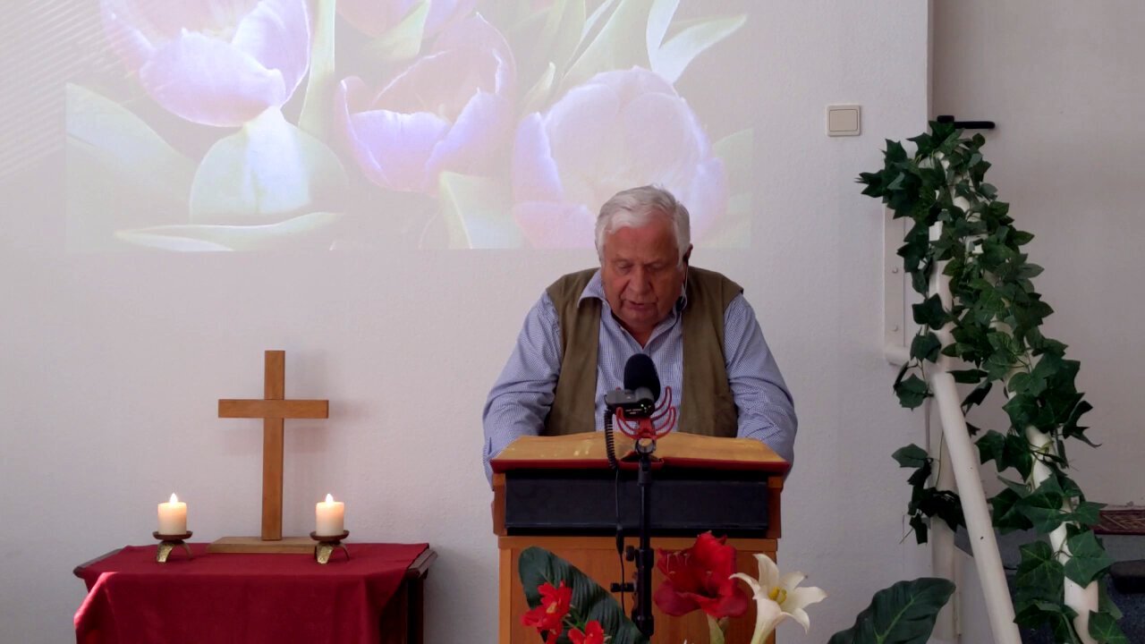 Joh. W. Matutis - Mach Jesus keine Vorwürfe - 28. April 2021