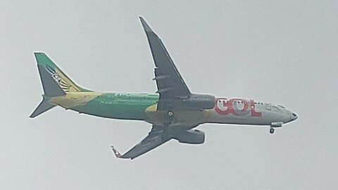 Boeing 737-800 PR-GUK coming from Rio de Janeiro to Fortaleza