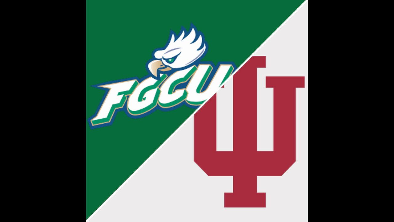 FGCU vs. Indiana Basketball Full Game 11/7/2023