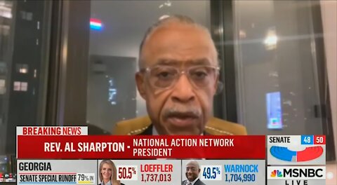 Al Sharpton Tries to Tell MSNBC He's "Nonpartisan." Conservatives Go Ballistic.