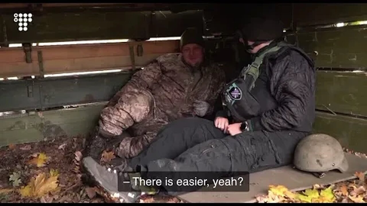 Ukrainian soldiers in the Luhansk region