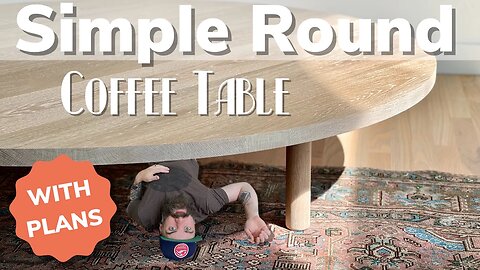 Simple Wooden Coffee Table Build || You Can Make This Coffee Table