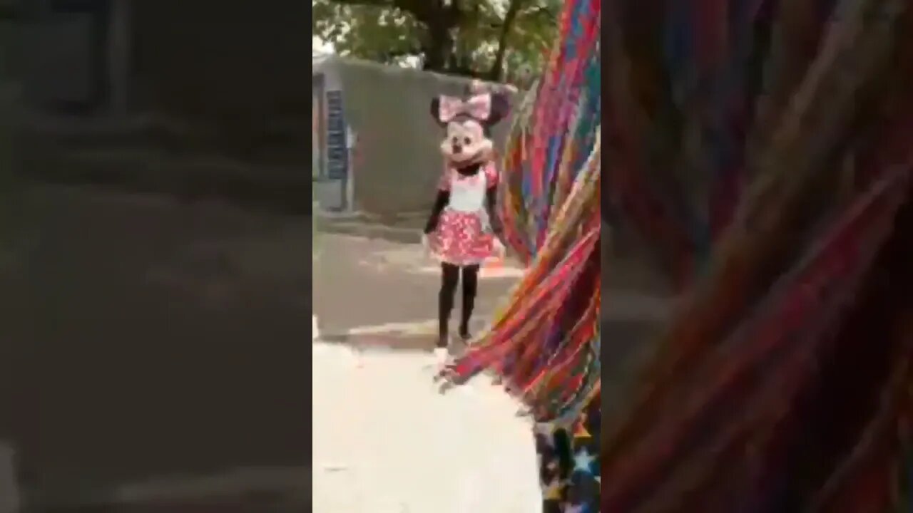 DANÇANDO FOFONA, PALHAÇO, O MÁSKARA E MINNIE MOUSE, ALEGRIA DAS CRIANÇAS, LIKE