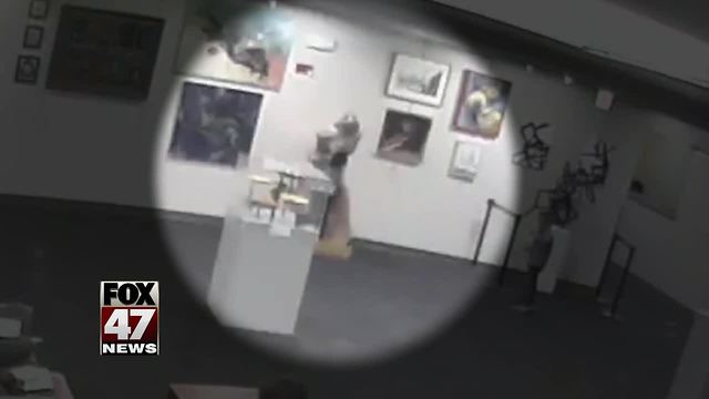 Parents may owe $132K after kid knocks over art