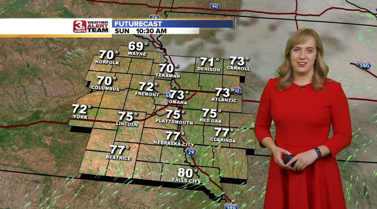 Audra's Sunday Forecast