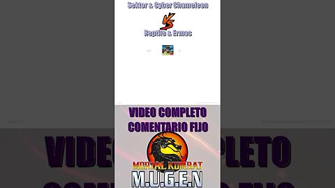 #mugen #Sektor #CyberChameleon #Reptile #Ermac #shorts #mortalkombat9 #mortalkombat10 #mortalkombats
