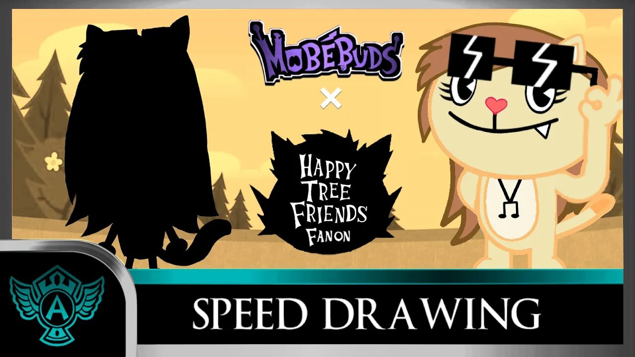 Speed Drawing: Happy Tree Friends Fanon - Cadence | Mobebuds Style