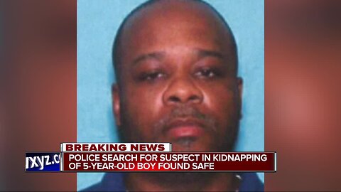 Detroit police search for suspect who kidnapped 5-year-old boy overnight