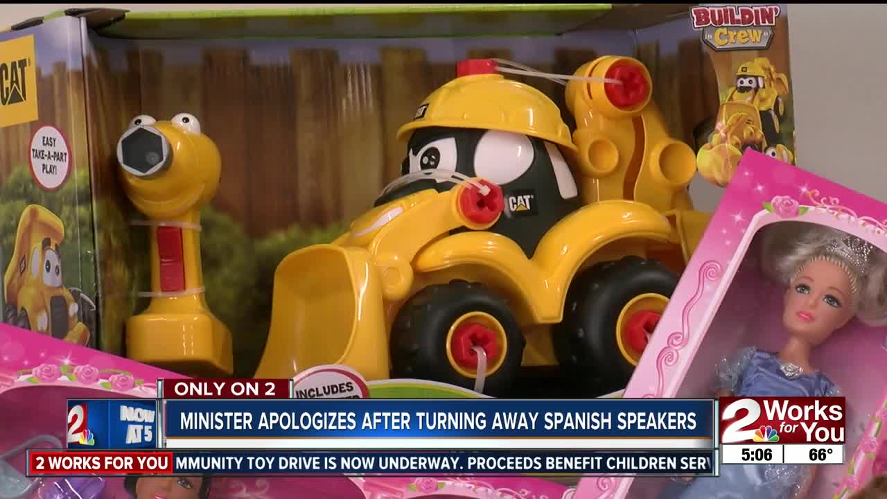 Spanish-speaking families turned away during toy giveaway signup