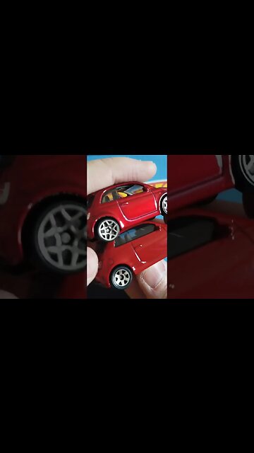 miniaturas Hot wheels e matchbox Fiat 500 #hotwheels #miniaturas #matchbox