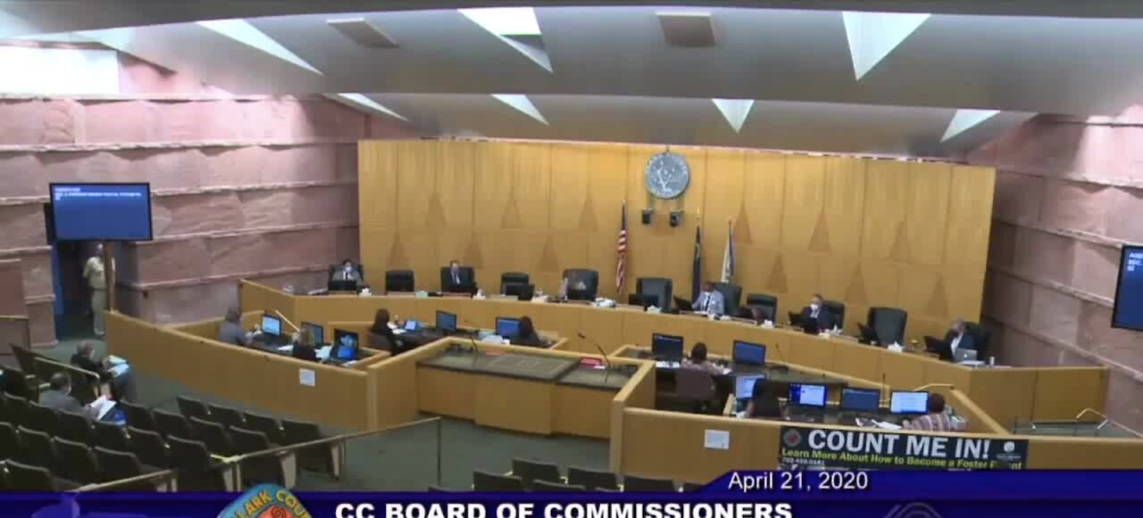 New officials sworn into Clark County Commission following contentious election