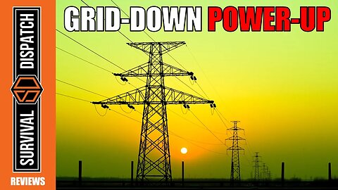 Power Up 4 Circuits During Grid-Down, 1/3 Of The Cost Of A Tesla Powerwall