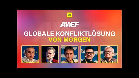 22.12.24 🔝A-WEF 2024 👉Globale Konfliktlösung von morgen👈