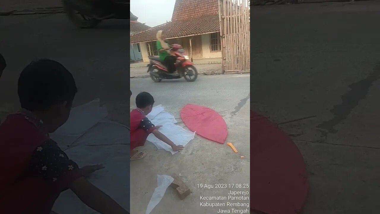 Kak Firaz belajar bikin Sowangan..