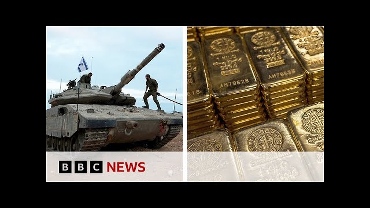 Gold prices jump since start of Israel-Gaza war – BBC News