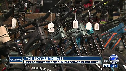 Thousands of dollars in bicycles stolen as thieves target nearly a dozen metro Denver bike shops