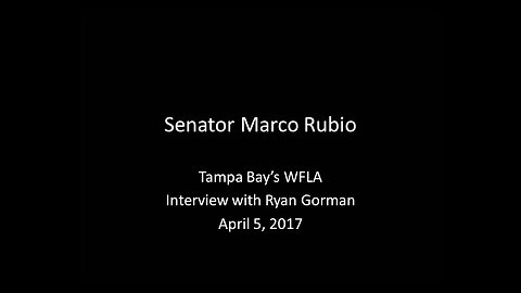 Rubio discusses North Korean threats, chemical attack in Syria, Russia investigation