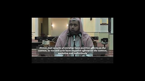 A Principle on the Impacts of Sins and Virtues- Sh. Walid as-Sa'eedan #shorts #islam