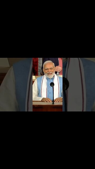 PM Modi's Hilarious Speech in the US Parliament-World-Wire #shorts #ai