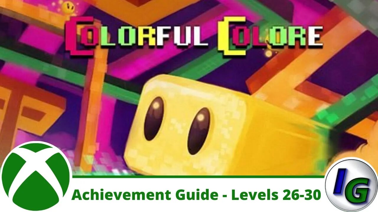 Colorful Colore Achievement Guide (Levels 26-30) on Xbox and Windows 10