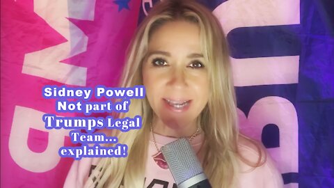Sidney Powell, It's a BIBLICAL Time **Nov . 22, 2020