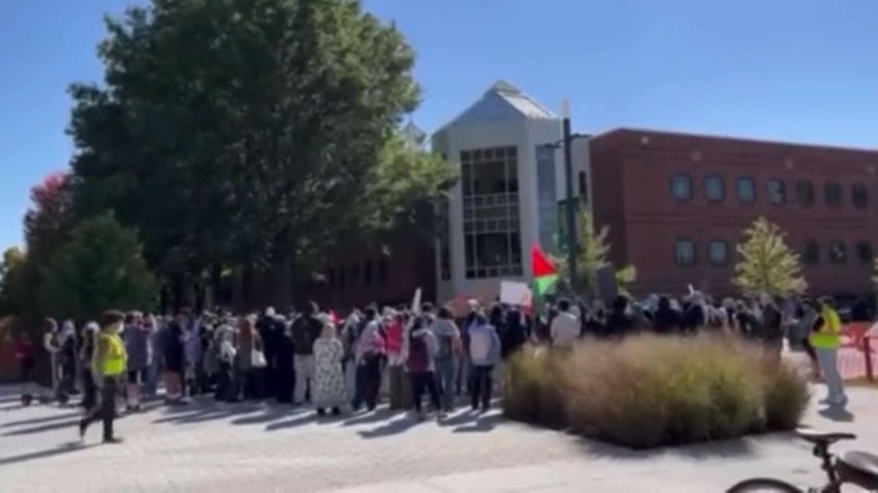 Pro-Hamas College Protesters: They've Got Tanks…We've Got Hang Gliders…Glory To Resistance Fighters