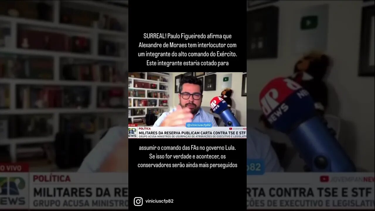 Alexandre de Moraes e seus contatos com o alto comando das Forças Armadas