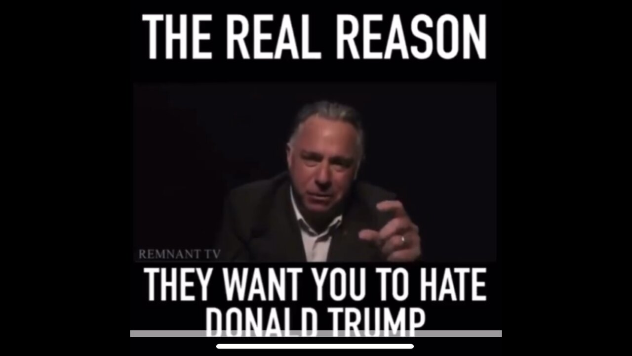 The real reason the want you to hate Trump