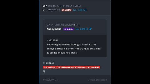 Elk Fire Whitehat Op | Q 657 - The Intel Just Dropped Is Bigger Than You Can Imagine