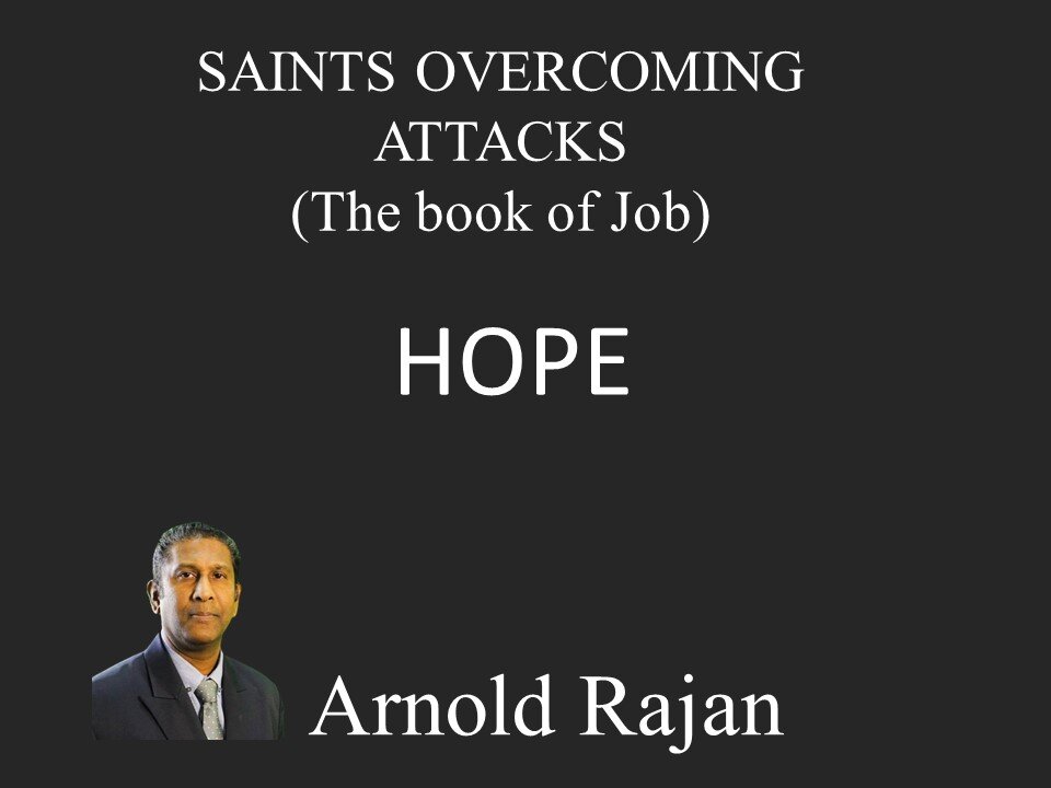 SAINTS OVERCOMING ATTACKS - HOPE