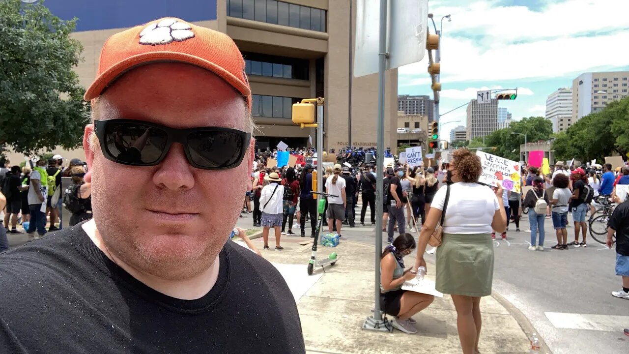 Protest in Austin : field report