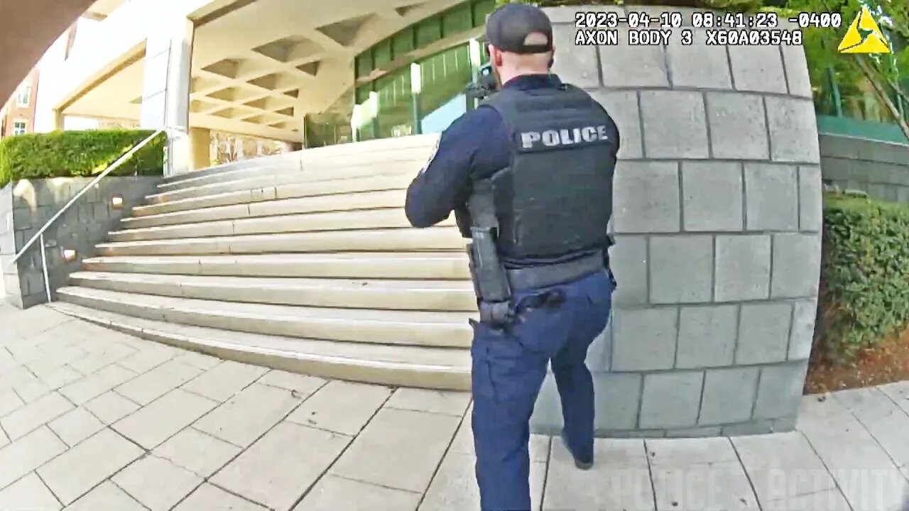 Police Bodycam Footage of Louisville Bank Shooting